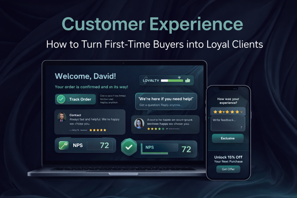 Customer experience strategies to turn first-time buyers into loyal clients