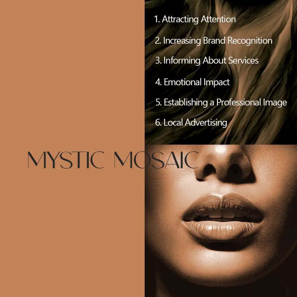 Beauty poster Mystic Mosaic — left part