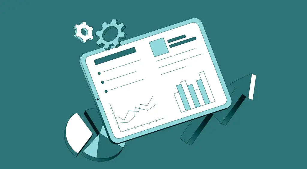 Dashboard and analytics illustration